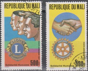1700. Mali 1102/03 pfr. Lions/Rotary