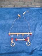 VINTAGE SPEELTRAPEZE VOOR IN DE BOX HOUTENSPEELGOED, Kinderen en Baby's, Speelgoed | Babyspeelgoed, Ophalen, Nieuw, Babygym