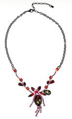 Vintage look ketting met heel veel Strass, Overige materialen, Verzenden, Nieuw, Martkplaats@koningsieraden.nl