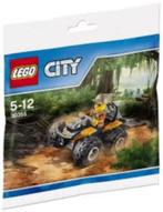 Lego City set 30355 Jungle ATV (2017), met minifiguur., Ophalen of Verzenden, Gebruikt, Complete set, Lego
