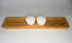 Villeroy & Boch Houten Serveerplank met 2 bakjes. Zeldzaam., Overige typen, Ophalen of Verzenden, Zo goed als nieuw, Overige stijlen