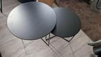 Set metalen salontafels, Ophalen, 50 tot 100 cm, Rond, 50 tot 100 cm