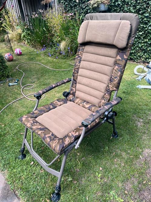 ZGAN Fox Super Delux Recliner Chair Highback!, Watersport en Boten, Hengelsport | Karpervissen, Zo goed als nieuw, Overige typen