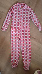 Claesens Onesie Aardbeien Maat 140/146, Claesens, Nacht- of Onderkleding, Meisje, Ophalen of Verzenden