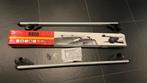 Menabo dakdragers Brio aluminium 120cm, voor open dakrail, Ophalen, Zo goed als nieuw