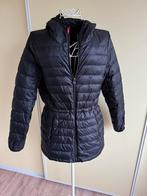 Leuk zwart Mangum winter jasje met capuchon maat 42, Zwart, Mangum, Maat 42/44 (L), Ophalen of Verzenden