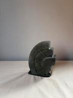Vintage grijs zwart marmer sculptuur  gesigneerd h20cm, Ophalen of Verzenden, Zo goed als nieuw, Fantasy