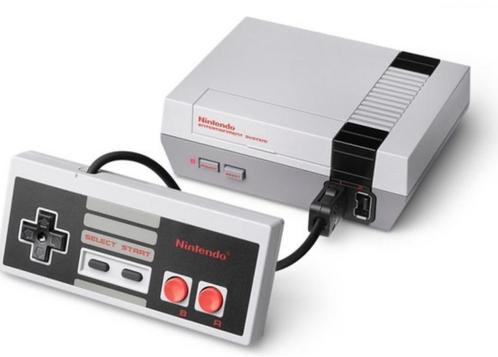 Nintendo NES classic mini + 30 games NIEUW IN DOOS !, Spelcomputers en Games, Spelcomputers | Nintendo NES, Nieuw, Met 1 controller