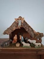 Kerststal met beelden, Ophalen, Zo goed als nieuw