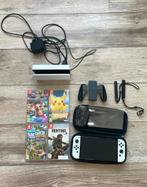 Nintendo switch OLED White edition!Incl.Games & hoes & meer!, Spelcomputers en Games, Spelcomputers | Nintendo Switch, Ophalen of Verzenden