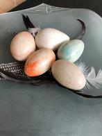 5 marmeren eieren., Ophalen of Verzenden, Zo goed als nieuw