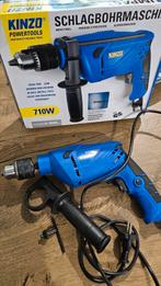 KLOPBOORMACHINE KINZO, Doe-het-zelf en Verbouw, Gereedschap | Boormachines, Ophalen, Zo goed als nieuw, Boormachine