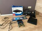 PlayStation 4 Compleet Pakket met Stuur, Games & 3 Controlle, Spelcomputers en Games, Spelcomputers | Sony PlayStation 4, Ophalen of Verzenden