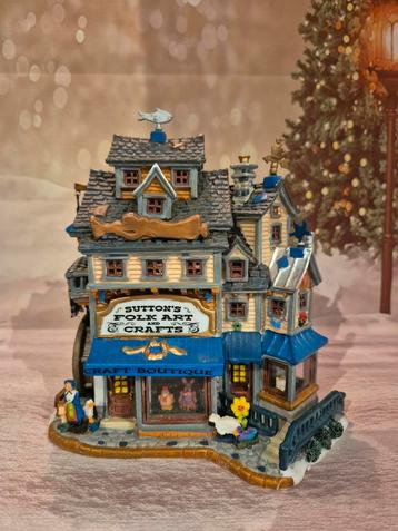 Lemax Sutton's folk art and crafts beschikbaar voor biedingen