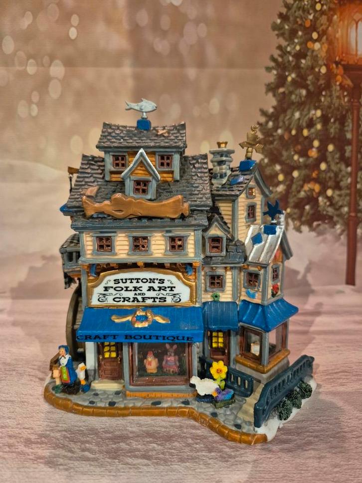 Lemax Sutton's folk art and crafts, Diversen, Kerst, Zo goed als nieuw, Ophalen of Verzenden