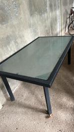 Tuintafel, Ophalen of Verzenden, Zo goed als nieuw, Rechthoekig, Aluminium