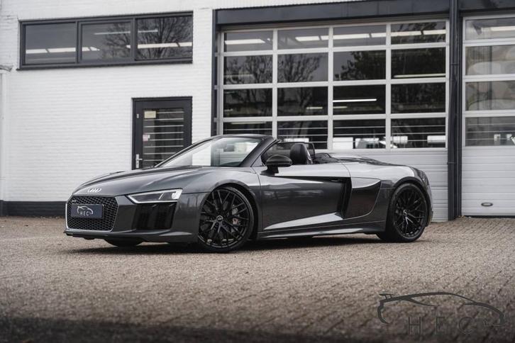 Audi R8 Spyder - 5.2 FSI Quattro B&O| Keramisch | Carbon, Auto's, Audi, Bedrijf, Te koop, R8, 4x4, ABS, Achteruitrijcamera, Airbags
