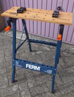 Werkbank "Ferm", Doe-het-zelf en Verbouw, Werkbanken, Ophalen, Gebruikt, Inklapbaar