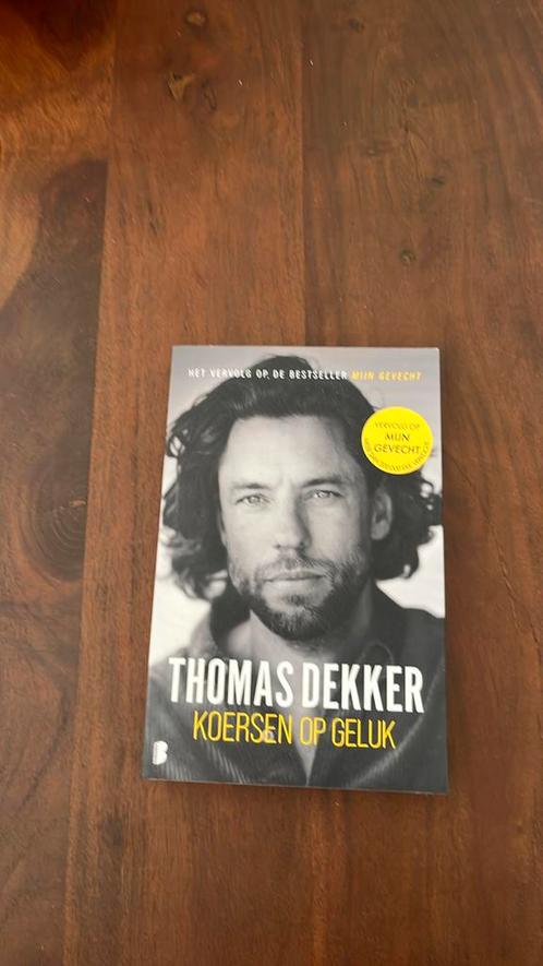 Thomas Dekker - Koersen op geluk, Boeken, Overige Boeken, Zo goed als nieuw, Verzenden
