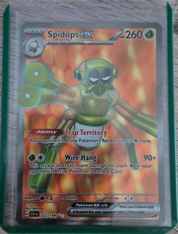 Spidops ex SV1IN 223/198 - Full Art beschikbaar voor biedingen