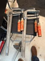 4x Bessey G40Z Lijmklemmen 400x120, Doe-het-zelf en Verbouw, Gereedschap | Handgereedschap, Ophalen of Verzenden, Gebruikt