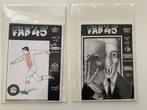 2x FAB 45 magazine. Garage rock, indie pop punk, Ophalen of Verzenden, Gelezen, Muziek, Film of Tv