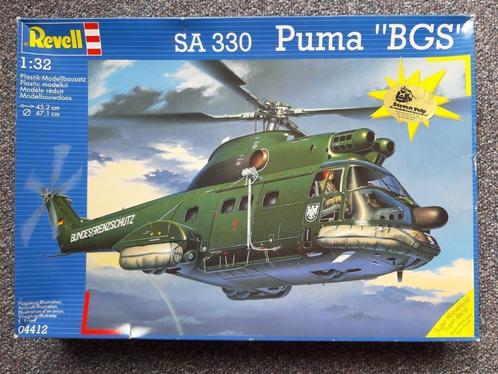 Modelbouwdoos Helikopter PUMA SA 330 BGS, Hobby en Vrije tijd, Modelbouw | Vliegtuigen en Helikopters, Nieuw, Helikopter, Groter dan 1:72