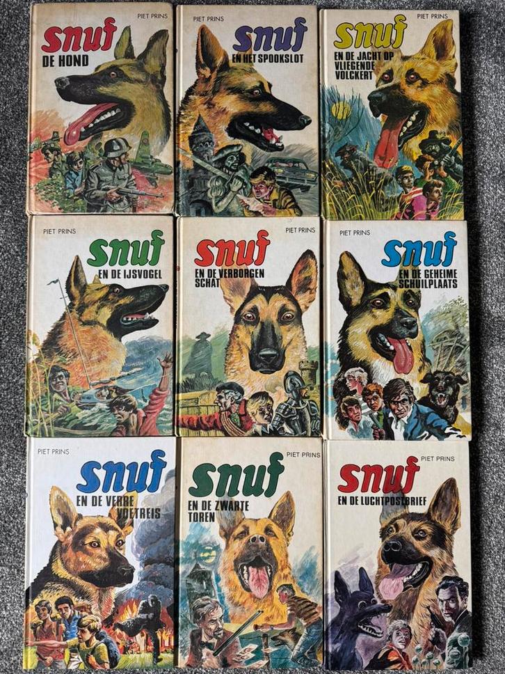 Snuf de Hond - Complete Serie Piet Prins, Boeken, Kinderboeken | Jeugd | 10 tot 12 jaar, Gelezen, Ophalen of Verzenden
