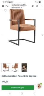 6x eetkamerstoelen Parantino, industrieel, Ophalen, Zo goed als nieuw, Grijs