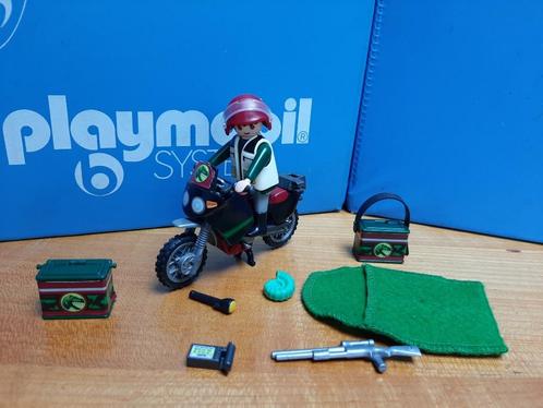dinosaurus dino motoren 5237 wetenschapper motor 100%, Kinderen en Baby's, Speelgoed | Playmobil, Zo goed als nieuw, Complete set
