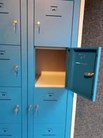 NIEUWE Lockerkast met 10 Kluisjes 195x88x50 cm Grijs Blauw, Nieuw, Veilig opbergen van spullen in kluisjes, Ophalen