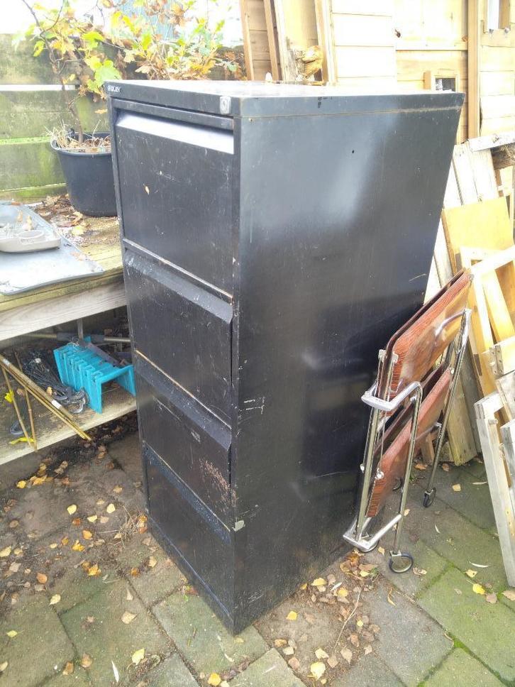 Gratis Stalen ladenkast, Huis en Inrichting, Kasten | Ladekasten, Gebruikt, Minder dan 100 cm, Minder dan 50 cm, 25 tot 50 cm