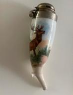 Antieke Pijpenkop met Hert, Antiek en Kunst, Ophalen of Verzenden