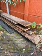 Dakbeschot planken 28mm // lengtes 350 tot 410, Doe-het-zelf en Verbouw, Hout en Planken, Ophalen, Gebruikt, 25 tot 50 mm, Grenen