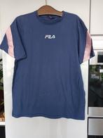 Fila 't shirt, Kleding | Heren, T-shirts, Maat 52/54 (L), Gedragen, Blauw, Ophalen of Verzenden