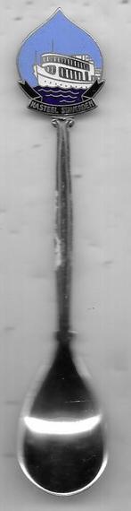 PRACHTIGE EMAIE SCHEPEN LEPELTJE, Ophalen of Verzenden