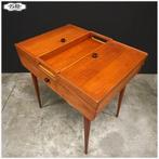Vintage Deens Design Teak naaikastje Fourniturenkastje, Hobby en Vrije tijd, Naaien en Fournituren, Ophalen, Overige typen, Zo goed als nieuw