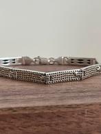 Zilveren design armband uit Japan, Antiek en Kunst, Antiek | Goud en Zilver, Ophalen of Verzenden, Zilver