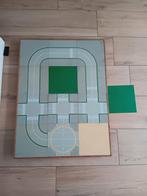 13 legoplaten en houten bouwplaat met wielen, Kinderen en Baby's, Speelgoed | Duplo en Lego, Ophalen, Gebruikt