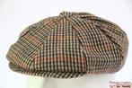 Paperboy pet Hawkins bruin ruit tweed maat 58 en 59 nieuw, Nieuw, Ophalen of Verzenden, Pet, 58 of 59 cm (L, 7¼ of ⅜ inch)