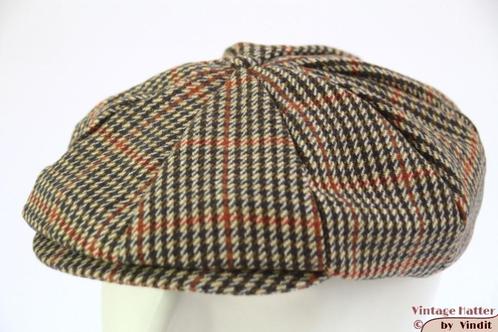 Paperboy pet Hawkins bruin ruit tweed maat 58 en 59 nieuw, Kleding | Heren, Hoeden en Petten, Nieuw, Pet, 58 of 59 cm (L, 7¼ of ⅜ inch)
