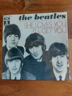 Beatles  /  She loves you   (France)   1962   m/middenstuk, Cd's en Dvd's, Vinyl Singles, Pop, Gebruikt, Ophalen of Verzenden