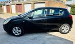Opel Corsa 1.4 16V 5D 2008 Zwart, Auto's, Voorwielaandrijving, 4 cilinders, Zwart, Origineel Nederlands