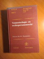 Vennootschaps- en rechtspersonenrecht. Raaijmakers,, Ophalen of Verzenden, Zo goed als nieuw, Natuurwetenschap