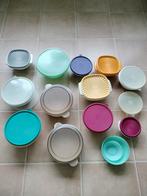 Tupperware Bakjes diverse soorten ook voor de Magnetron, Ophalen of Verzenden, Gebruikt, Geel, Bak of Kom