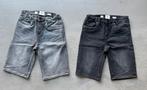 Twee denim short America Today zwart en grijze denim 164, Broek, America Today, Gebruikt, Ophalen of Verzenden