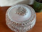 Vintage plafonniere / plafondlamp alleen glazen kap frosted, Huis en Inrichting, Lampen | Plafondlampen, Ophalen of Verzenden