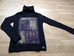 Zwarte longsleeve Cars Jeans mt.134/140, Ophalen of Verzenden, Zo goed als nieuw, Cars jeans, Shirt of Longsleeve