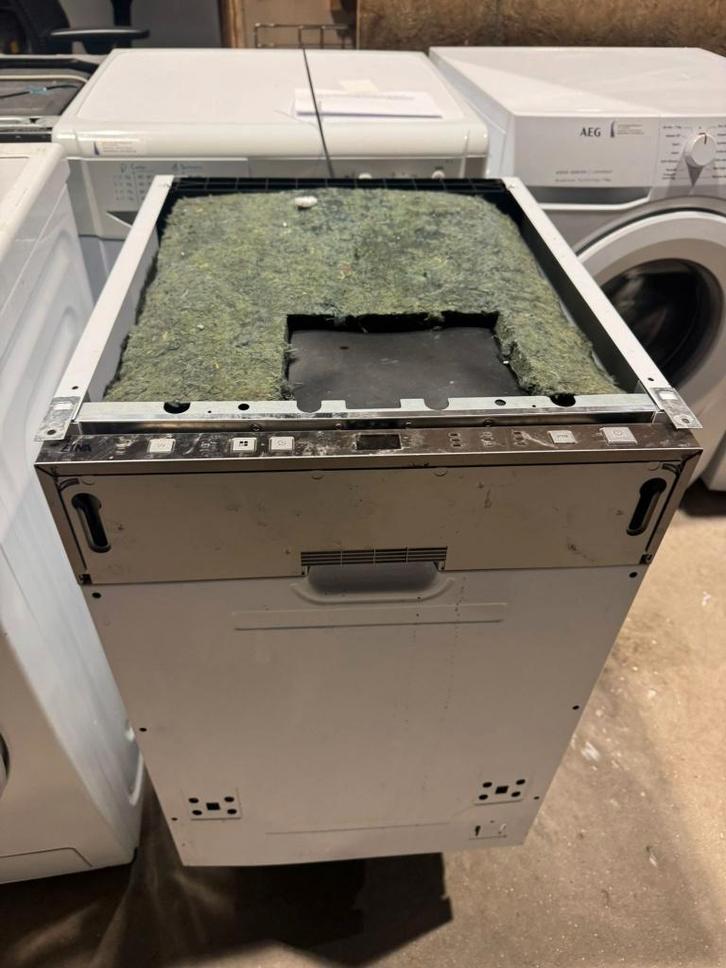 Etna vaatwasser 45 cm smal schoon garantie bezorging, Witgoed en Apparatuur, Vaatwasmachines, Zo goed als nieuw, Inbouw, 85 tot 90 cm