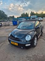 Volkswagen Beetle (Kever) 1.4 Cabriolet 55KW 2003 Zwart, Auto's, Voorwielaandrijving, 74 pk, 4 cilinders, Cabriolet